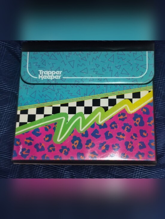 trapper keeper Other - New Trapper Keeper Retro Neon Leopard Binder Vintage
